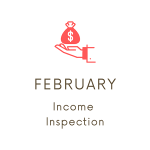 February Financial Wellness Calendar
