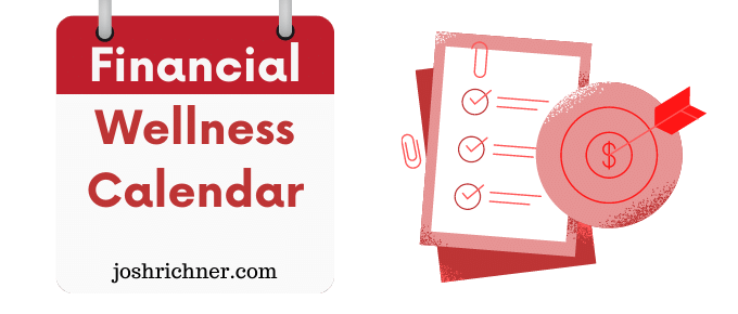 Financial Wellness Calendar Feature